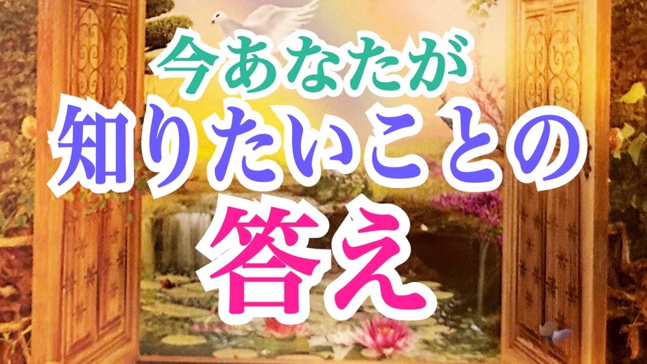 【大切なメッセージも‼️】あなたが知りたいことの答え✨