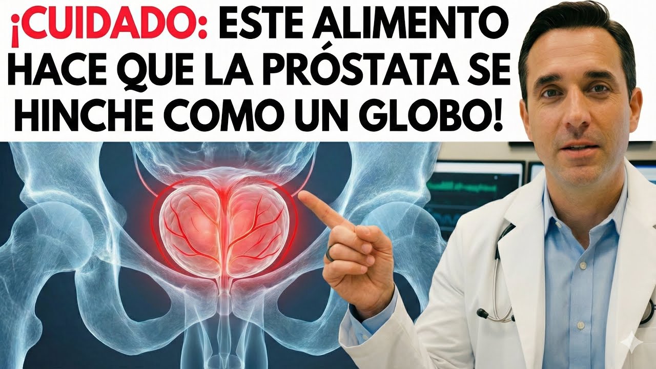 ¡Nunca COMAS ESTOS 3 ALIMENTOS DESPUÉS DE LOS 40! ¡INFLAMAN la próstata peligrosamente!