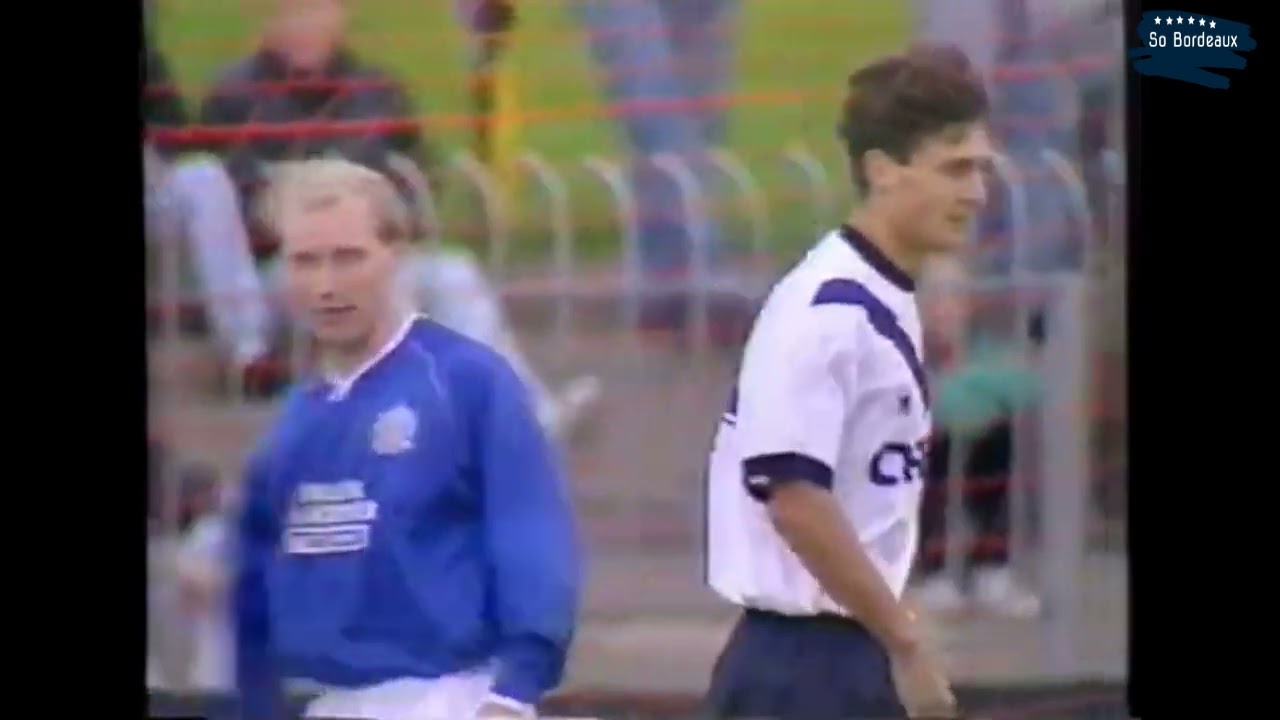 Glenavon 0 - 0 Bordeaux  (18-09-1990)  Coupe UEFA