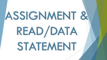 Assignment Statement, READ/DATA statement, BASIC statement | Computer 10th Matric Urdu | ES