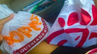 Lor Vlog #7: POPEYES VS. CHICK-FIL A TASTE TEST!