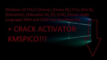 Windows 10 Full Download + KMSPICO