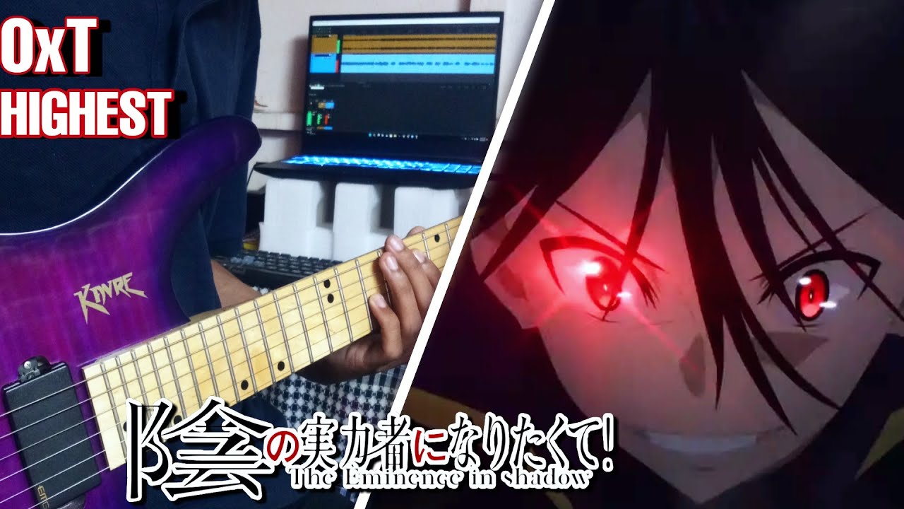 Guitar Cover, Opening Kage no Jitsuryokusha ni Naritakute S2 OP 陰の実力者