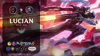 Lucian Mid vs Tristana - EUW Challenger Patch 14.8