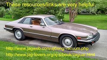 1986 V12  XJS VacuumAdvance