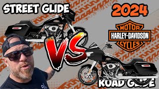 2024 Harley Davidson: Street Glide vs Road Glide HONEST Review by Adam Sandoval 21,665 views 2 months ago 5 minutes, 28 seconds