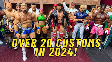 Over 20 Figures! | Every Custom Wrestling Figure from 2024
