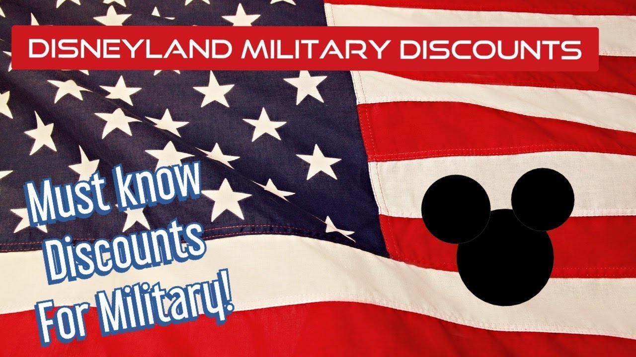 Disneyland Military Discounts - YouTube
