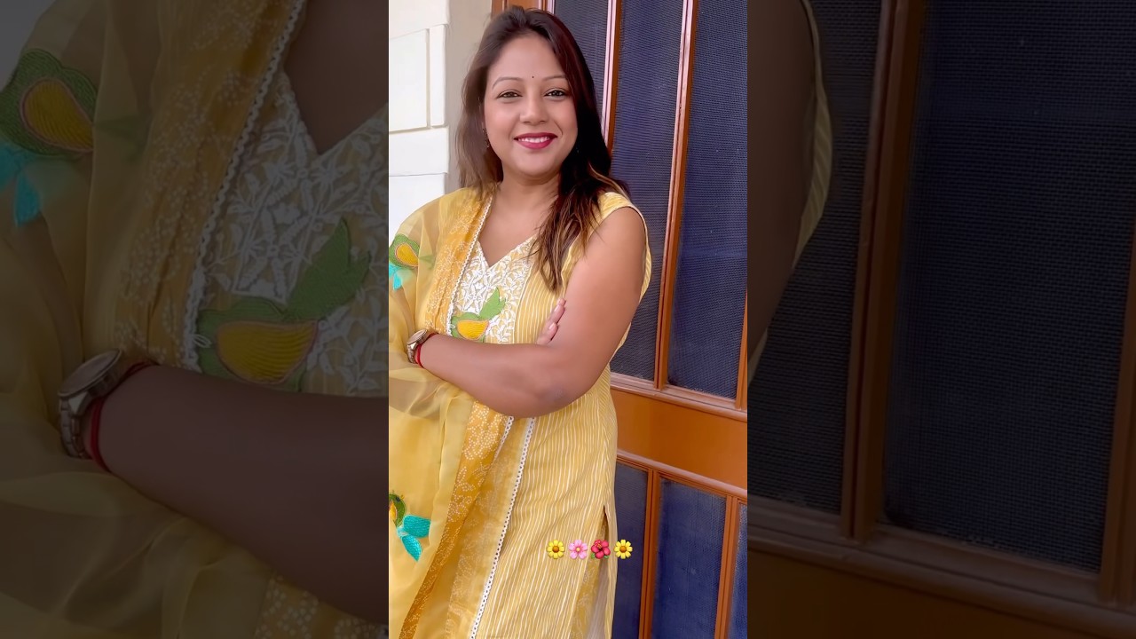 🌼 #transition #morning #trending #song #shorts #ethnicwear #simplicity #smritisunilk #youtubeshorts