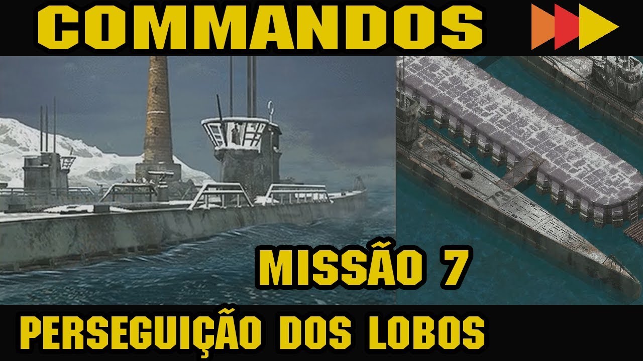 Missão 7 COMMANDOS Behind Enemy Lines | Comandos Atrás das Linhas ...