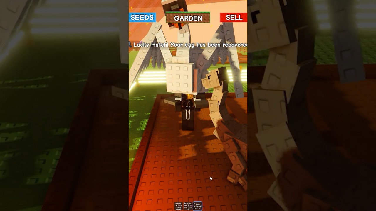 I Hatched *NEW* SWAN Pet In Grow A Garden  