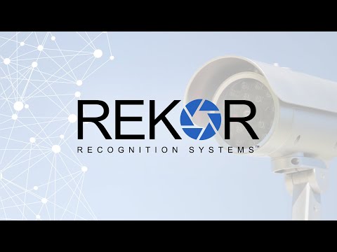 Rekor Recognition Systems: Fixed ALPR Camera Demo