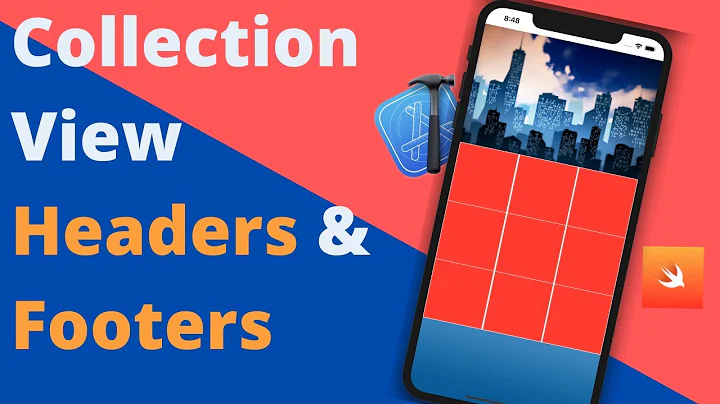 CollectionView Headers & Footers (Swift 5, Xcode 12, 2020) - iOS Development