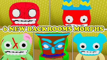 UPDATE 166 How to get ALL 6 NEW BACKROOMS MORPHS JUMBO JOSH -   Roblox