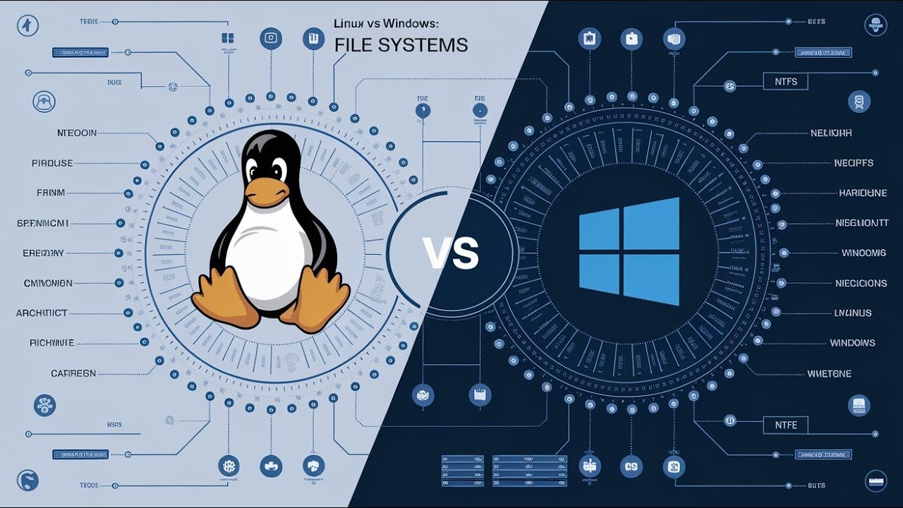 Linux vs Windows File System Explained | Video # 03 - YouTube