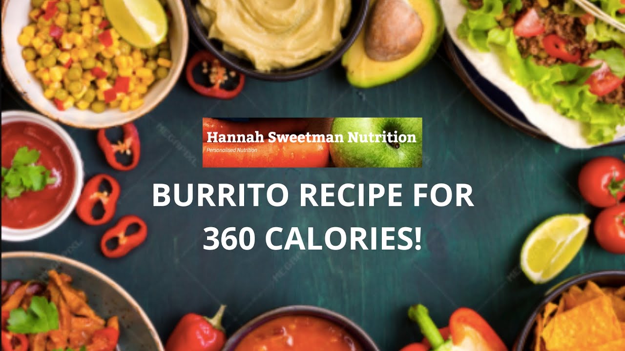 The Calorie Conscious Cooks Burrito Recipe! YouTube