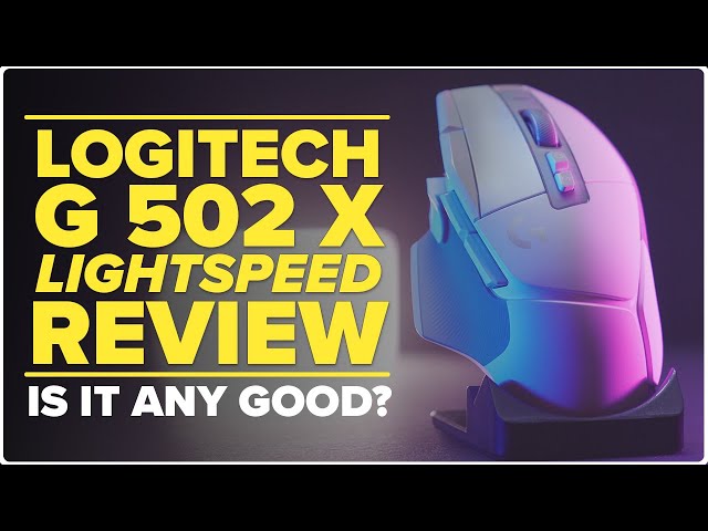 Logitech G502 X Lightspeed, Gaming Mouse Review