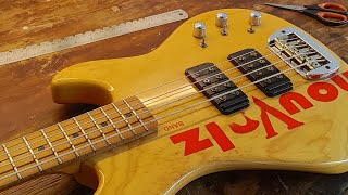 Fixing and setup G&L L-2000 Bass Guitar in 10 minutes | ASMR