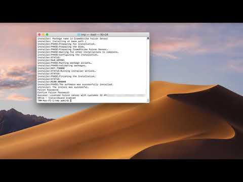 How to Install CrowdStrike's Next-Gen Falcon Sensor on a Mac