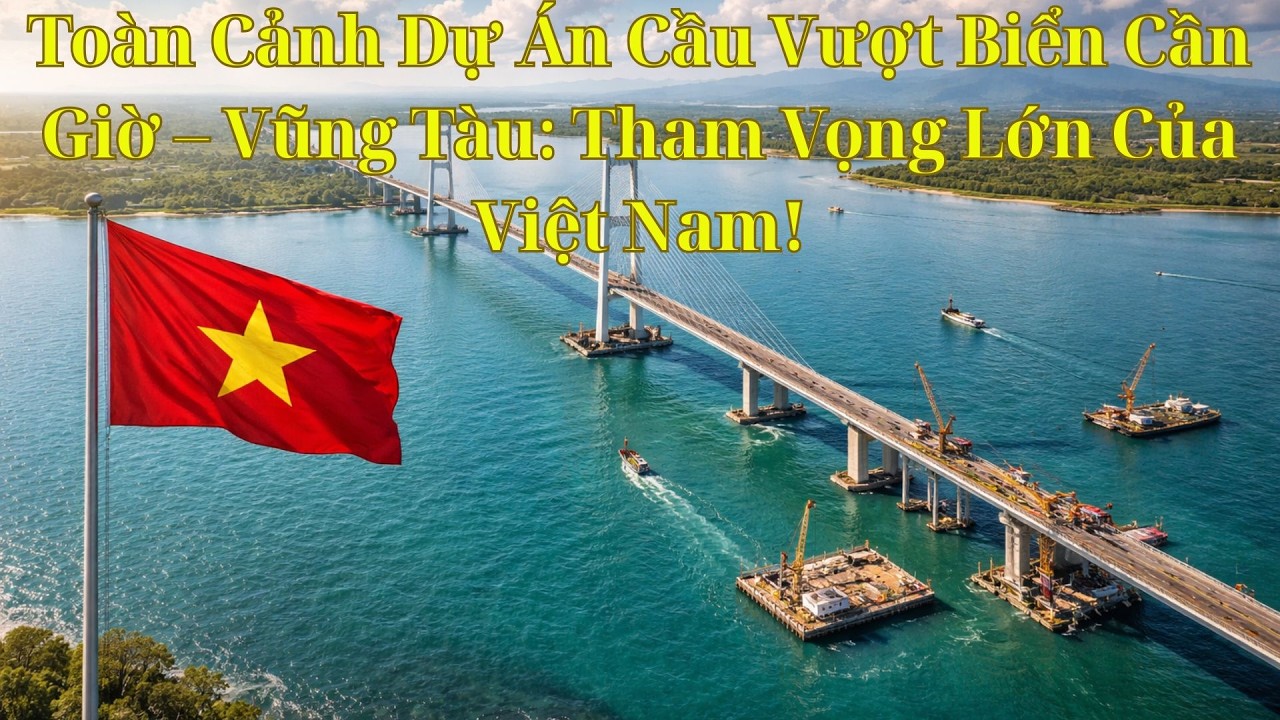 Toàn Cảnh Dự Án Cầu Vượt Biển Cần Giờ – Vũng Tàu Tham Vọng Lớn Của Việt Nam!