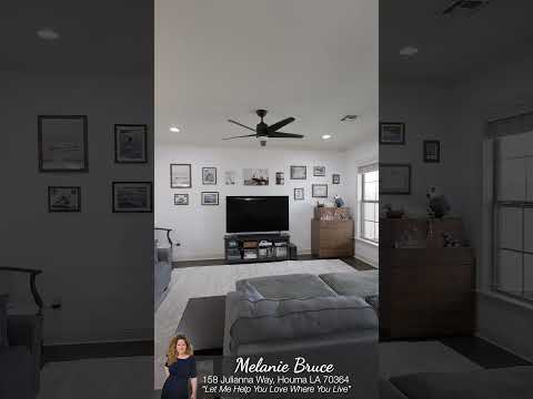 158 JULIANNA WAY, Houma, LA home video tour
