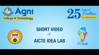 Innovation Starts Here 🚀 | AICTE Idea Lab @ Agni College of Technology | Admissions Open 2026–27