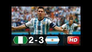 🔥 Нигерия - Аргентина 2-3 - Обзор Матча Чемпионата Мира 25/06/2014 HD 🔥