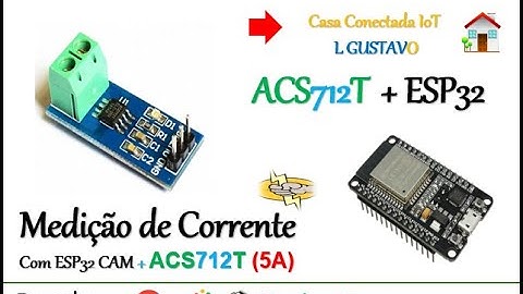 Projeto 35 - Sensor de Corrente ACS712 com ESP32-DOIT - Projetos Jetsons