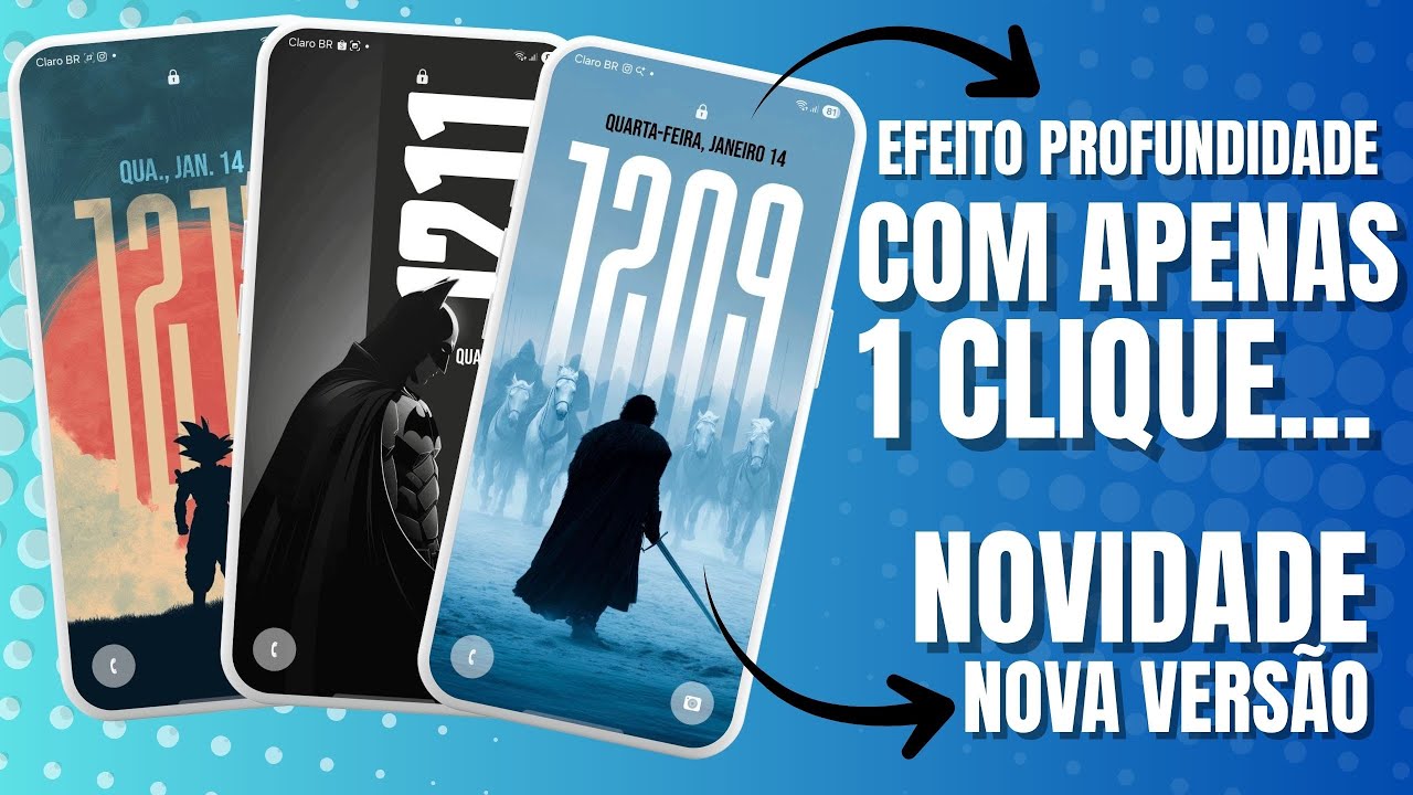 Nova Versão! Efeito profundidade + ESTILO + FONTES ficou insano essa atualização!