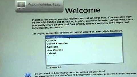 Building a Mini Deluxe Hackintosh | Setup and Install Snow Leopard | Step 15 of 25