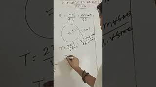 radius of helical path of charge in magnetic field-acharya vishvendra #neetphysics #jeephysics