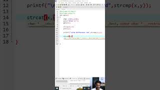Learn how to use C string functions like strcpy(), strcmp(), and strcat() #coding #developer #hindi