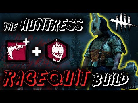 The Huntress OP RAGEQUIT Build! - Dead by Daylight with HybridPanda [New  DLC] 