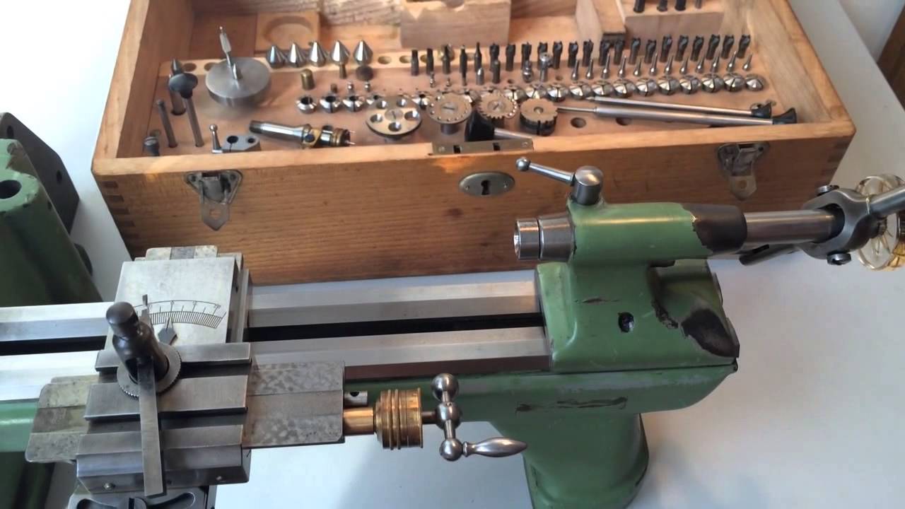 Lorch Kd 50 Miniature Precision Lathe Niels Machines