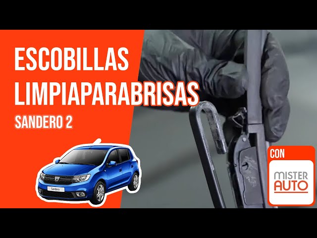 ESCOBILLAS LIMPIAPARABRISAS TRASERO DACIA SANDERO