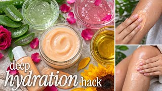 DRY & ROUGH SKIN? 💦 Try This Gentle Exfoliating HYDRATION HACK! screenshot 4