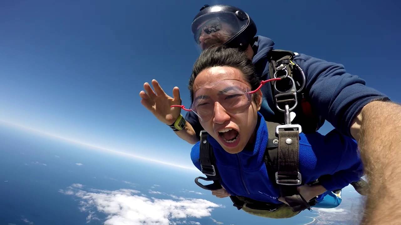 Skydive @ Sydney Wollongong - Kenny - YouTube