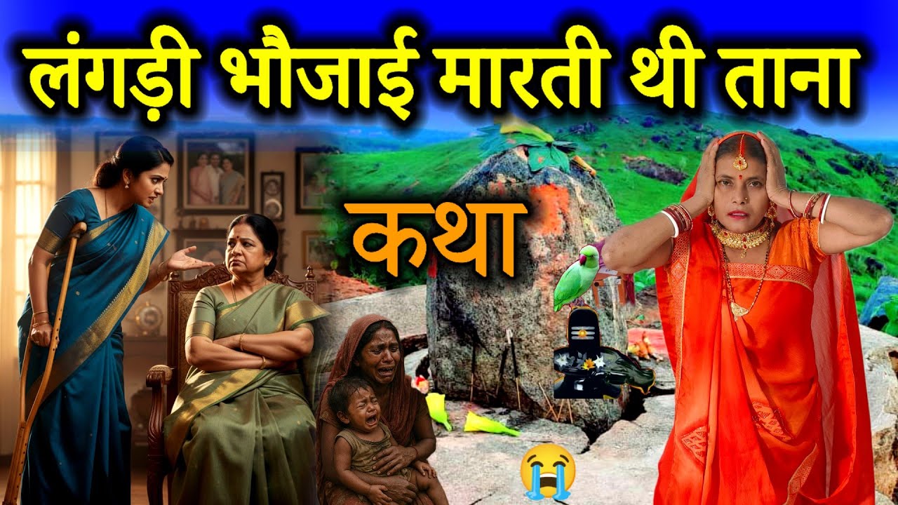 लंगड़ी भौजाई मारती थी ताना | एक छोटी सी कहानी जो आपके दिल को छू लेगी | shiv charcha ki kahani 🙏