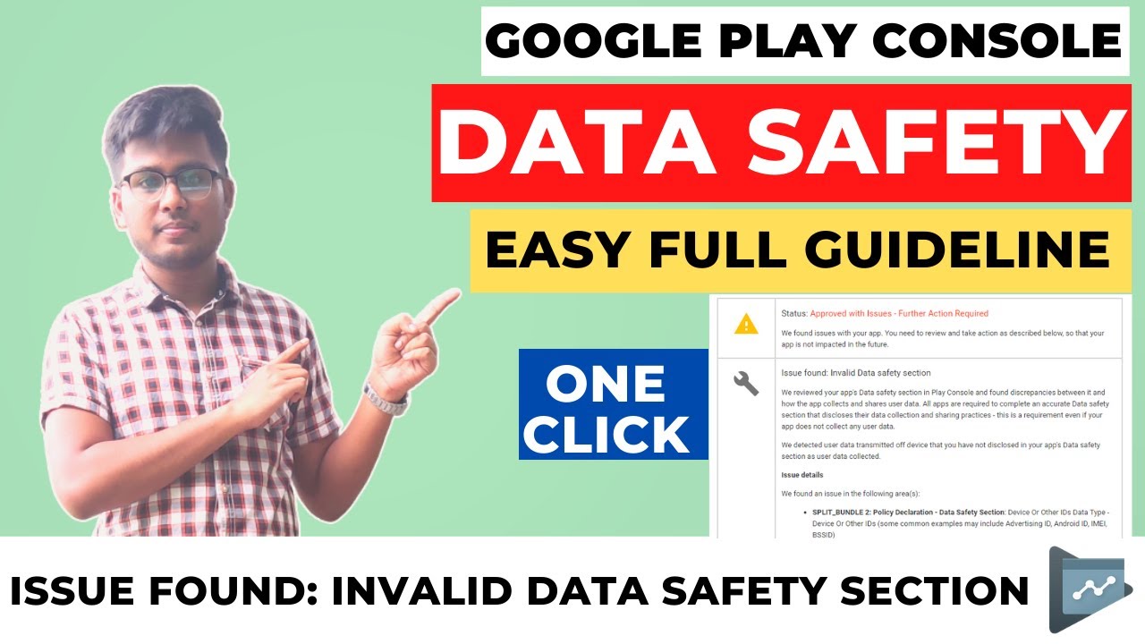 Google Play Console New Updates Data Safety Section 2022 | Invalid Data ...