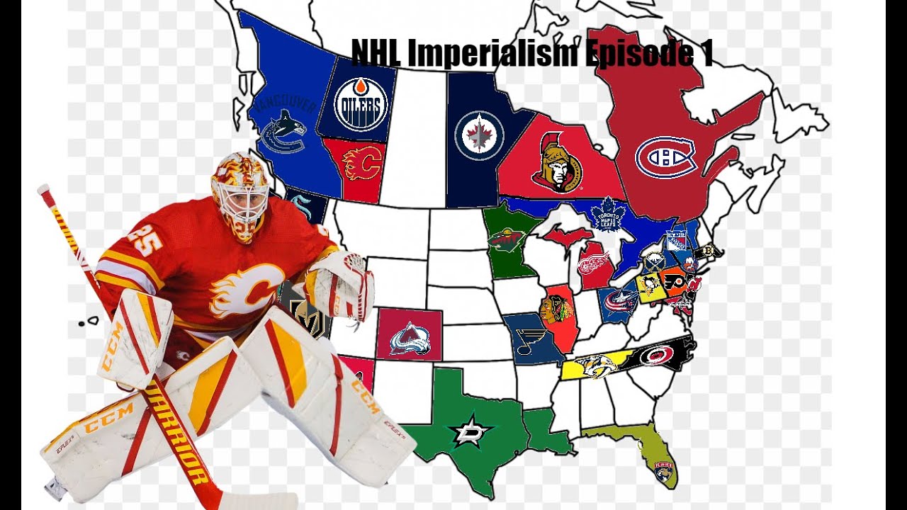 NHL Map, Teams