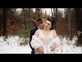 Mallory + Shane // a wedding winter wonderland in Michigan