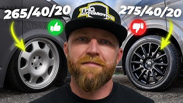 VW Transporter wheel, tyre size and suspension EXPLAINED!