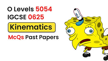 Kinematics - O Levels Physics Past Papers