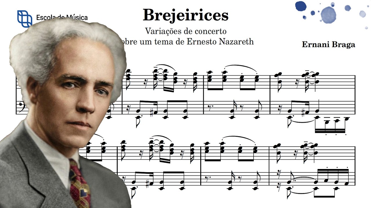 Ernani Braga - Brejeirices (Variações de concerto sobre um tema de Ernesto Nazareth) (D. Cesetti, p)