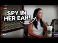 She Had A Secret Spy In Her Ear During The Arrest...