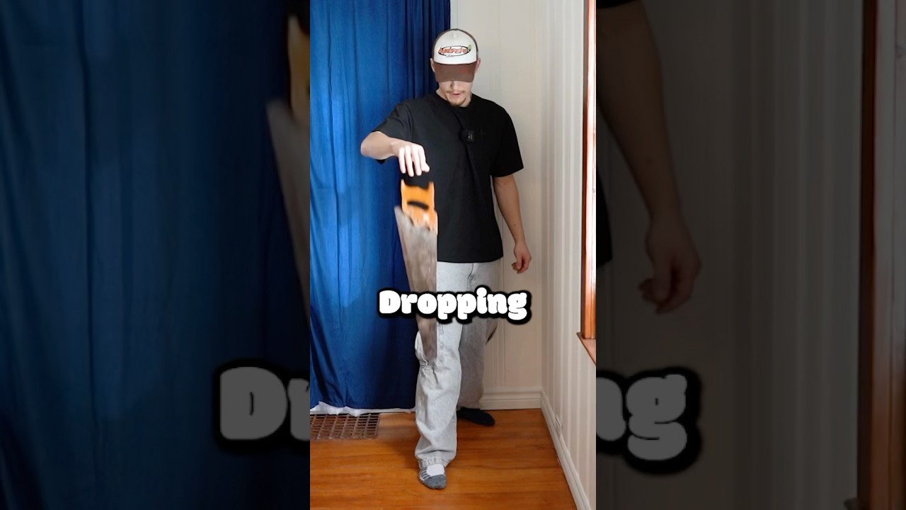 Dropping stuff on my feet and rating how badly it hurts…