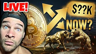 Live - BITCOIN! It's about to get MESSY!