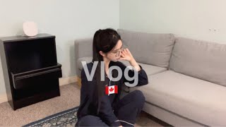 밴쿠버유학생Vlog | 홈스테이자가격리 | 혼자 요리하고 먹고 놀기달인 | 밴쿠버홈스테이 |집순이브이로그 | 밴쿠버 자가격리