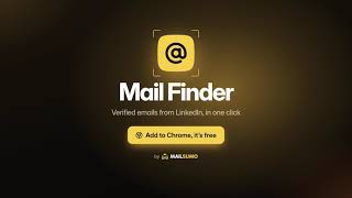 Mail Finder: Find Anyone's Verified Email on LinkedIn in One Click