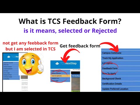 What is TCS Feedback form in NextStep Portal || is it means, selected or rejected  @TECH LECTURE